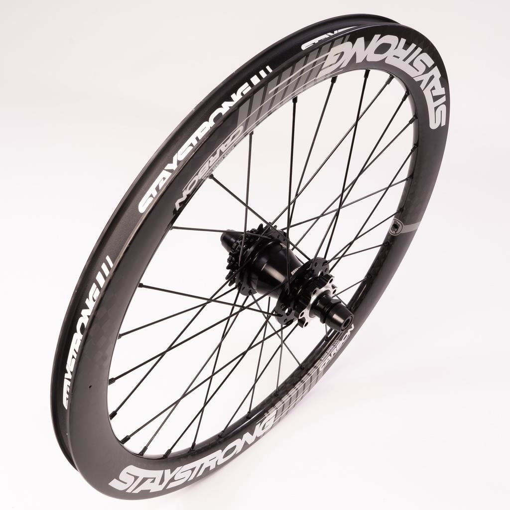Stay Strong Carbon Race DVSN V3 20" Disc Race Wheelset - Carbon/ 1-3/8"