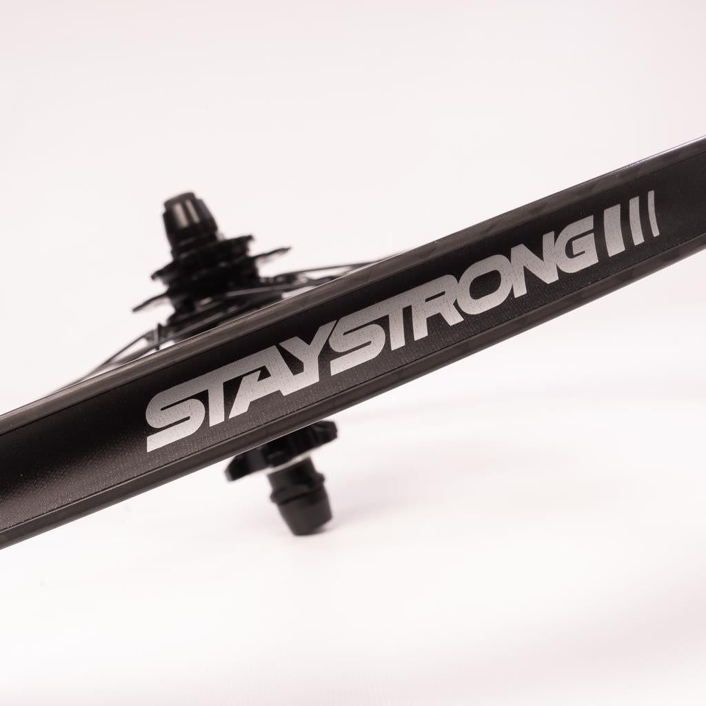 Stay Strong Carbon Race DVSN V3 20" Disc Race Wheelset - Carbon/ 1-3/8"
