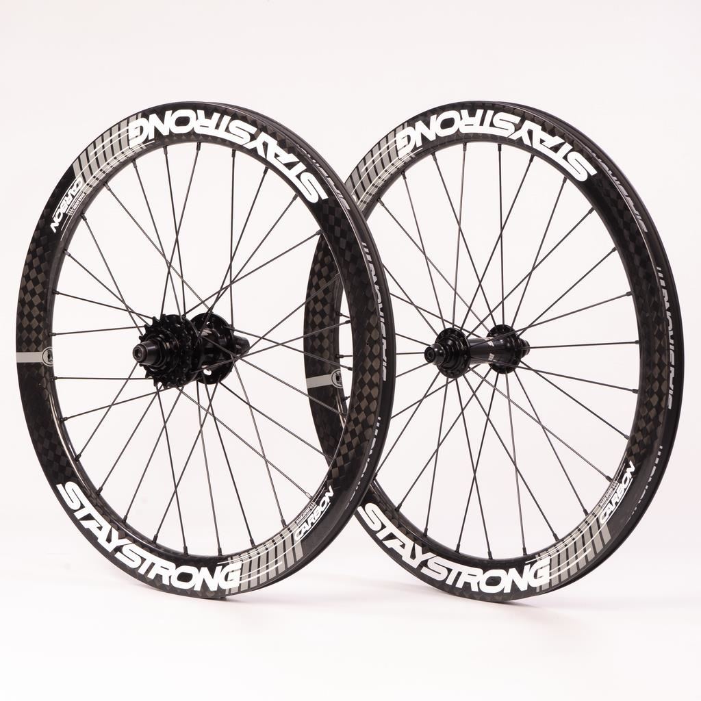 Stay Strong Carbon Race DVSN V3 20" Disc Race Wheelset - Carbon/ 1-3/8"
