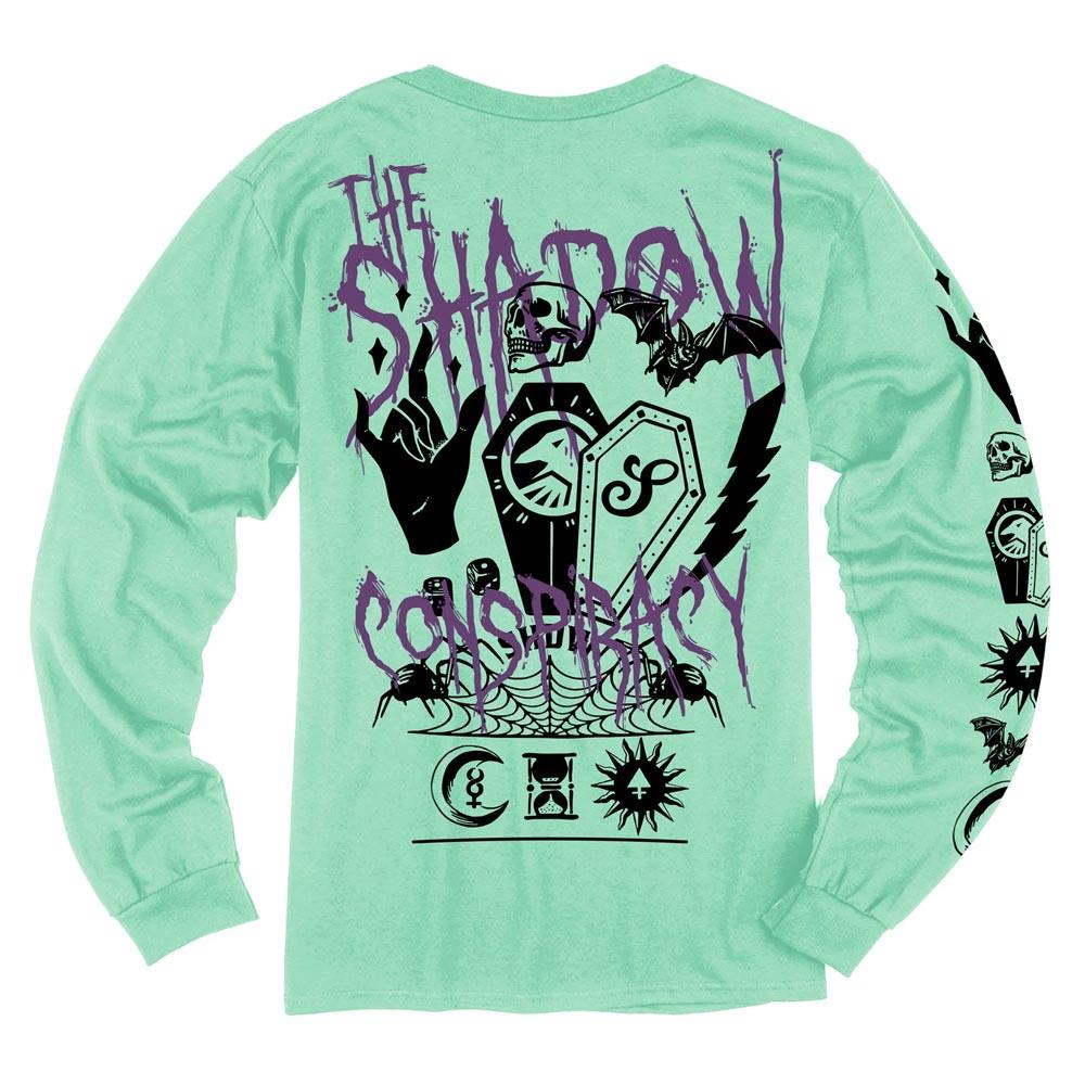 Shadow Invoke Long Sleeve Shirt - Mint