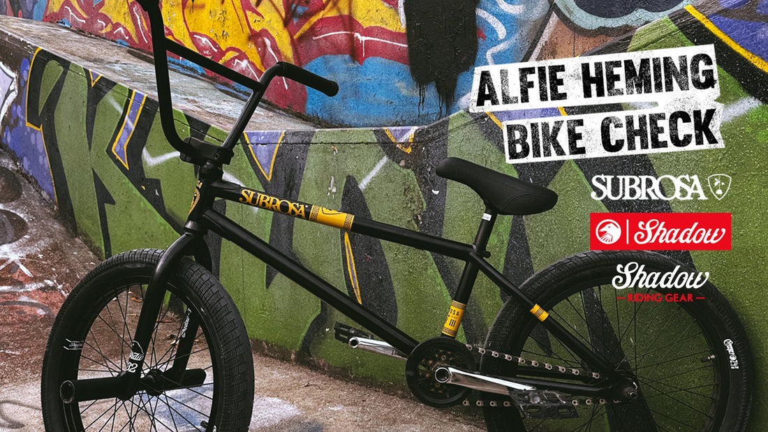 Alfie Heming - bike check