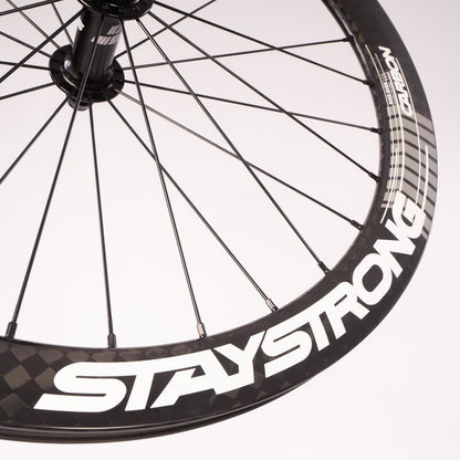 Stay Strong Carbon Race DVSN V3 20" Disc Race Wheelset - Carbon/ 1-3/8"