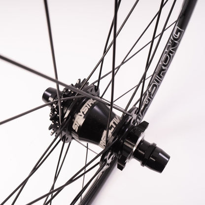 Stay Strong Reactiv 2 20" Disc Race Wheelset- Black/ 1-1/8"