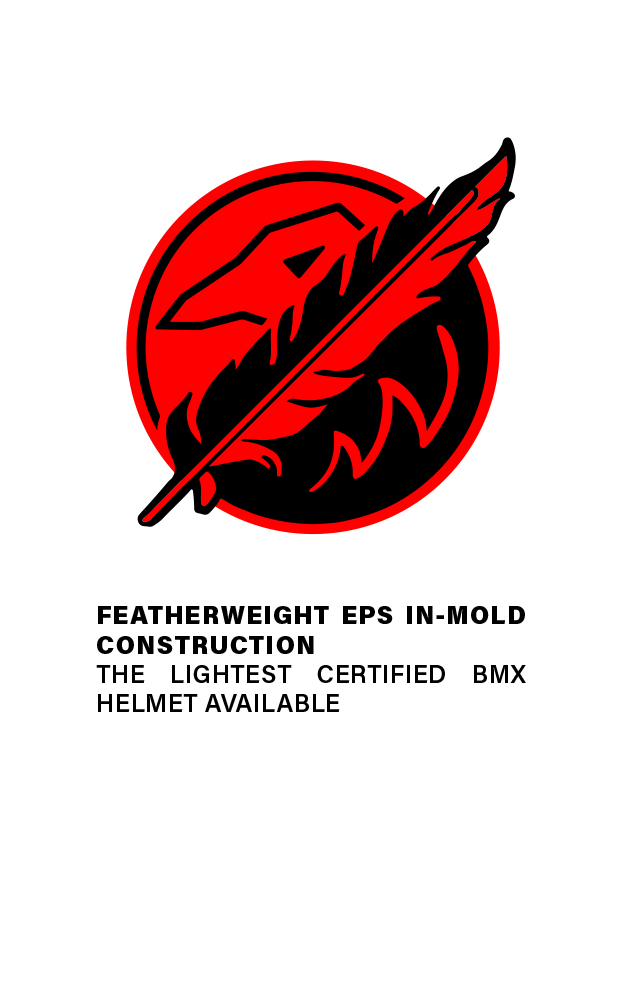 Shadow FeatherWeight In-Mold Big Boy V2 Helmet - Matte Black