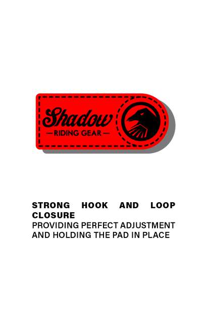 Shadow Super Slim Ankle Guards Black
