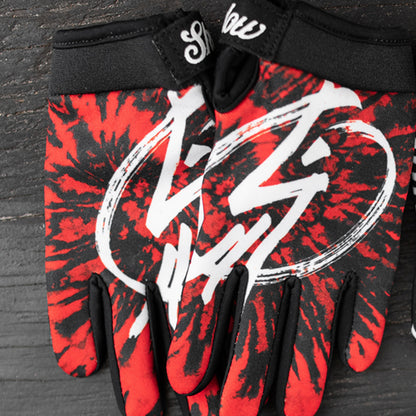 Shadow Jr. Conspire Gloves - Red Tye Die