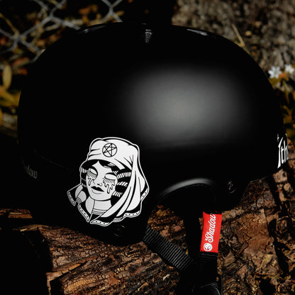 Shadow Featherweight In-Mold In the Hills Gang Helmet