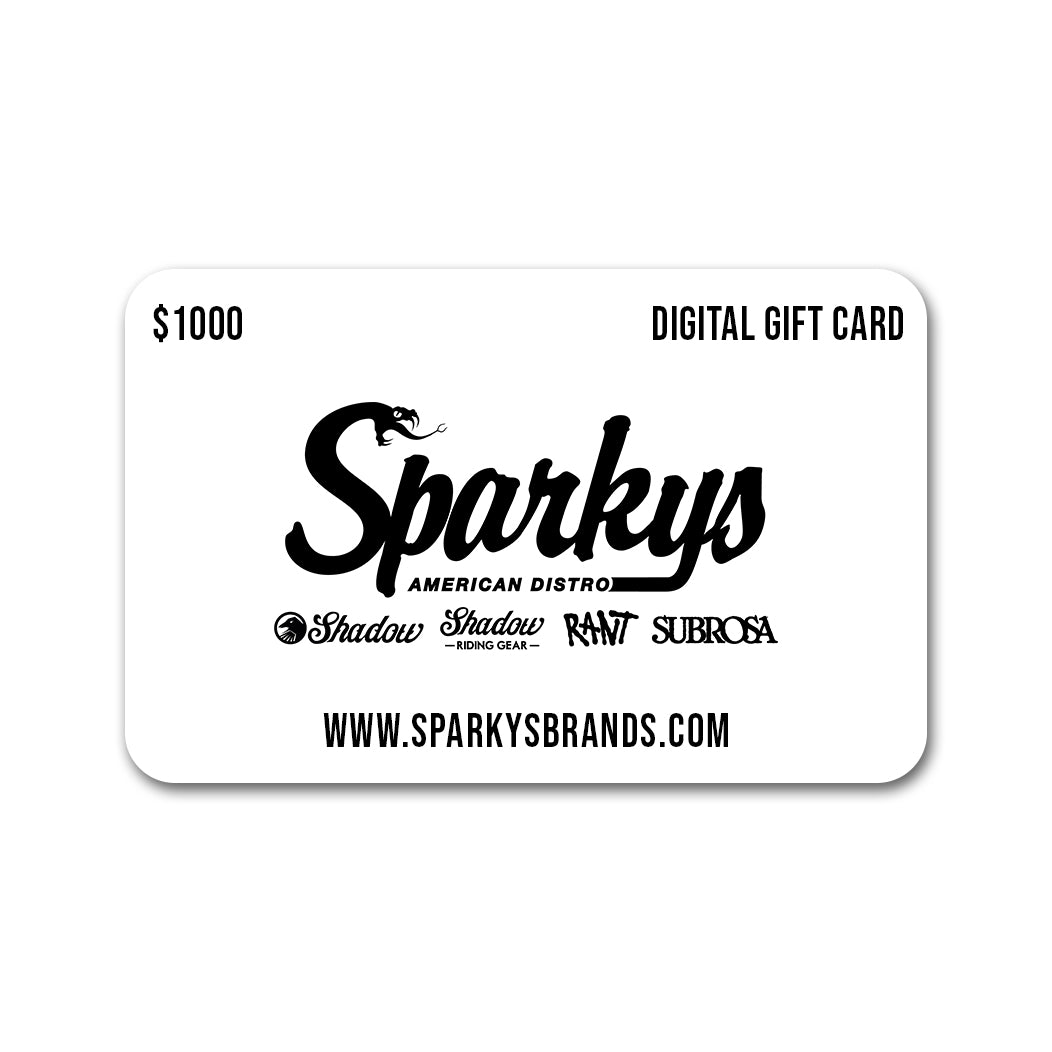 Sparkys Brands Digital Gift Card