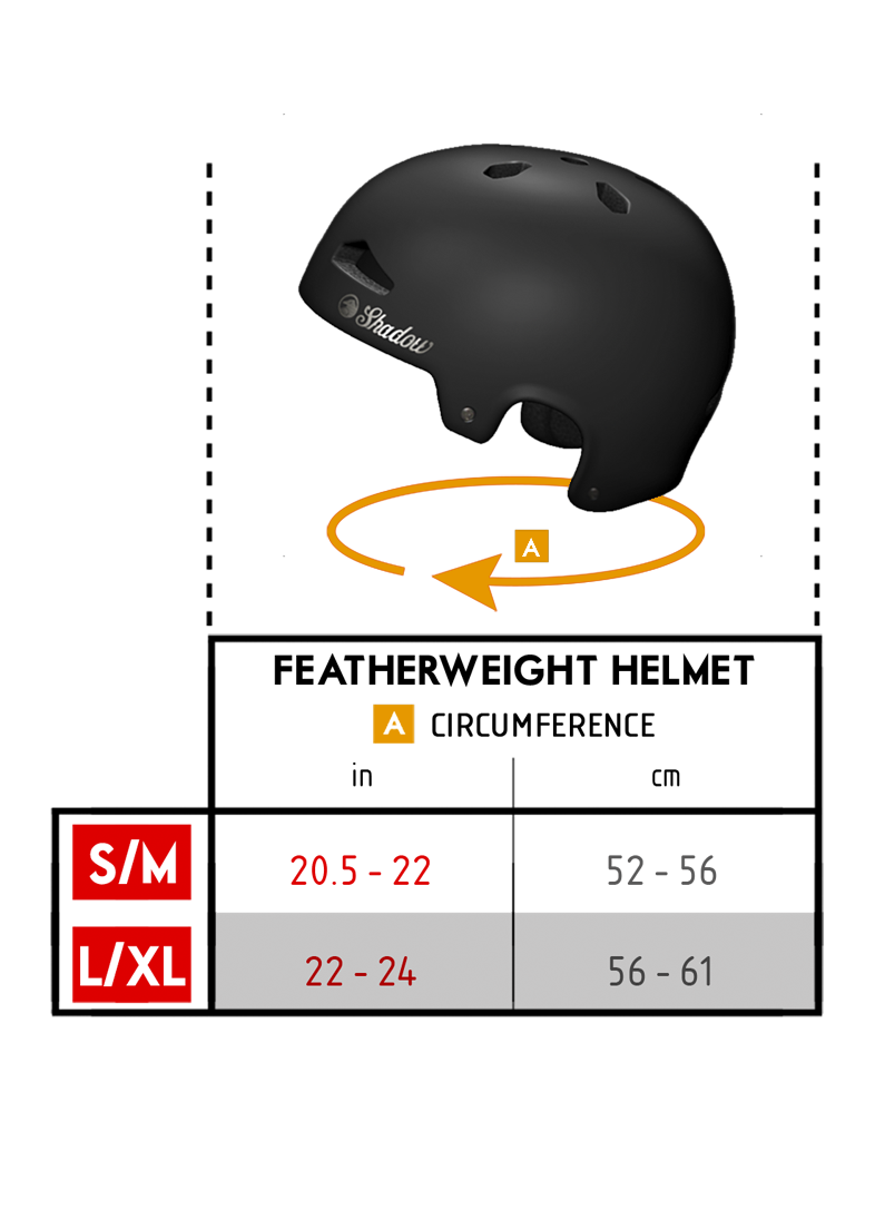 Shadow FeatherWeight In-Mold Big Boy V2 Helmet - Matte Black