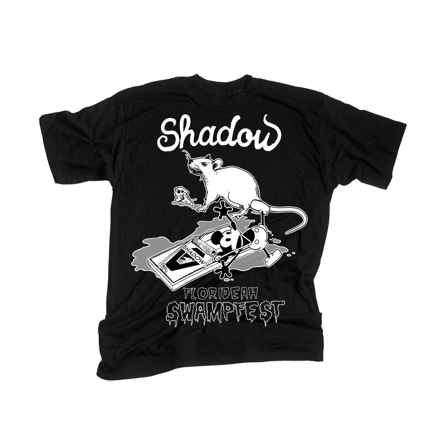 SHADOW Swampfest Rat Trap T-Shirt (Black)