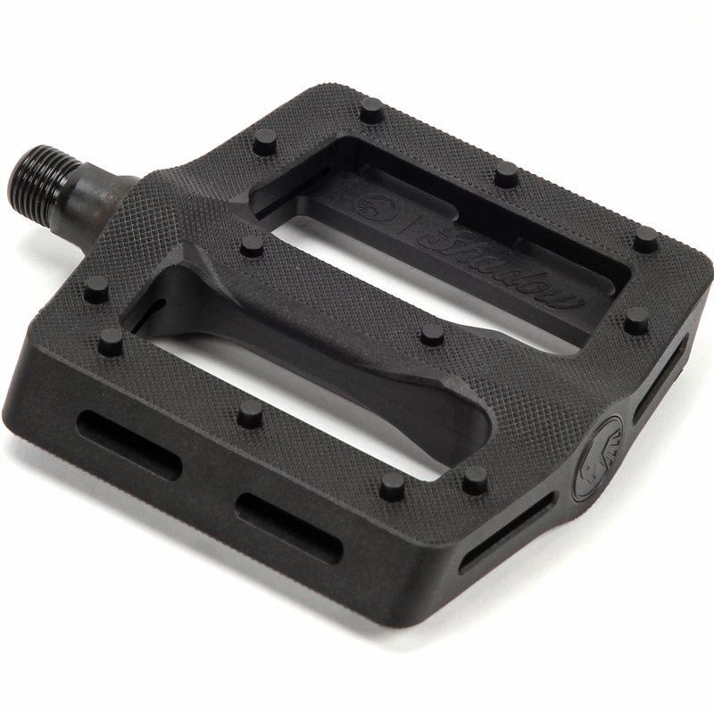black pedals Shadow Surface Plastic Pedals – Sparky's Brands