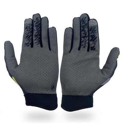 Stay Strong Multi Chevron Youth Gloves - Black/Yellow