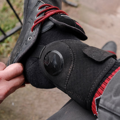 Shadow Super Slim Ankle Guards Black