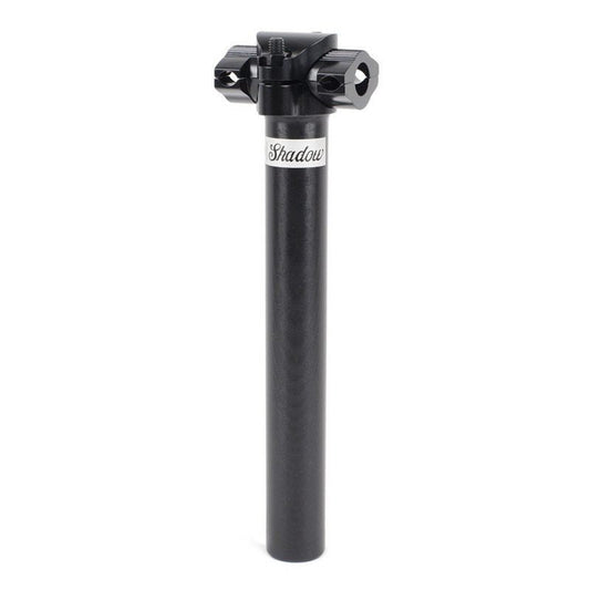 Shadow Railed Seat Post 200mm  (Black) - Sparkys Brands Sparkys Brands  Components, Seat Posts, Seat Posts and Clamps, The Shadow Conspiracy bmx pro quality freestyle bicycle