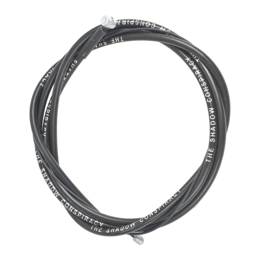 Shadow Linear Brake Cable  (Black) - Sparkys Brands Sparkys Brands  Brake Cables, Brakes and Cables, Components, The Shadow Conspiracy bmx pro quality freestyle bicycle