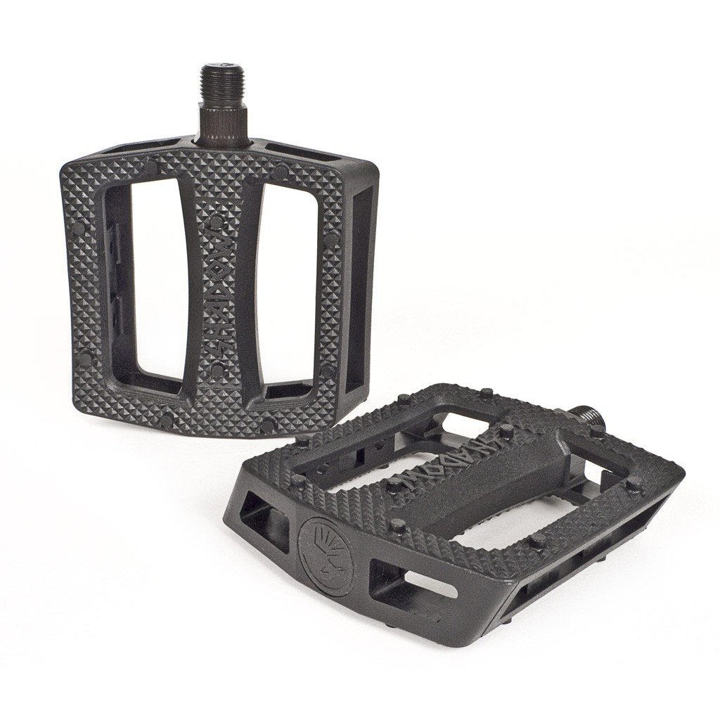Shadow Ravager Plastic Pedals  (Black) - Sparkys Brands Sparkys Brands  Components, Pedals, The Shadow Conspiracy bmx pro quality freestyle bicycle