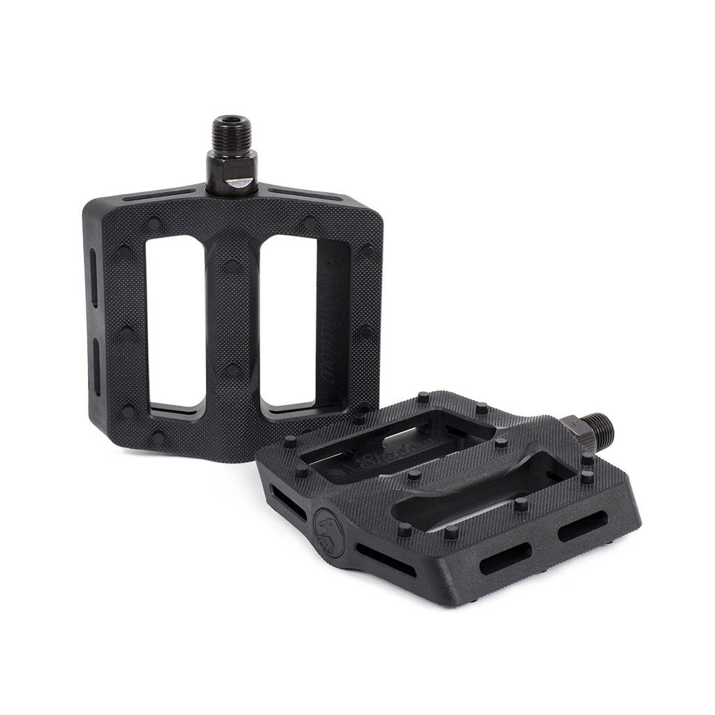 Shadow Surface Plastic Pedal  (Black) - Sparkys Brands Sparkys Brands  Components, Pedals, The Shadow Conspiracy bmx pro quality freestyle bicycle