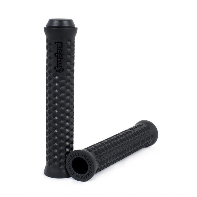 Shadow Maya Grips DCR (Black) - Sparkys Brands Sparkys Brands  Components, Grips, Grips and Bar Ends, The Shadow Conspiracy bmx pro quality freestyle bicycle