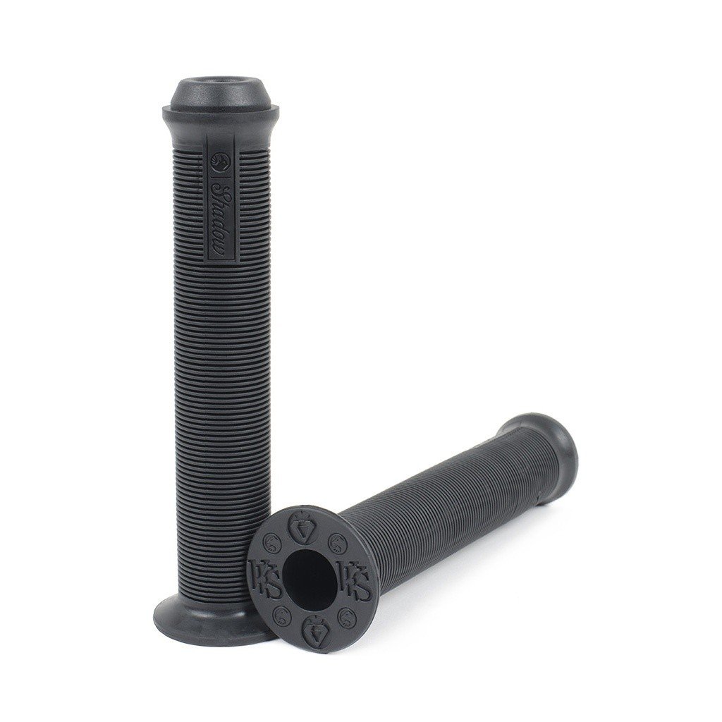 Shadow VVS Grips DCR (Black) - Sparkys Brands Sparkys Brands  Components, Grips, Grips and Bar Ends, The Shadow Conspiracy bmx pro quality freestyle bicycle