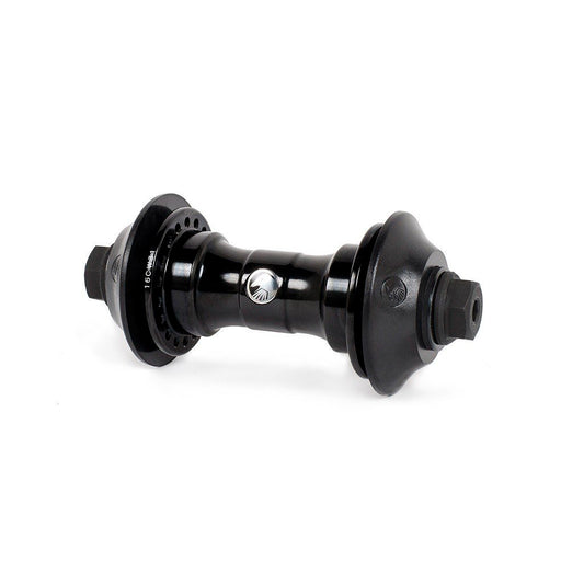 Shadow Symbol Front Hub (Black) - Sparkys Brands Sparkys Brands  Front Hub, Hubs, The Shadow Conspiracy, Wheel and Wheel Parts bmx pro quality freestyle bicycle