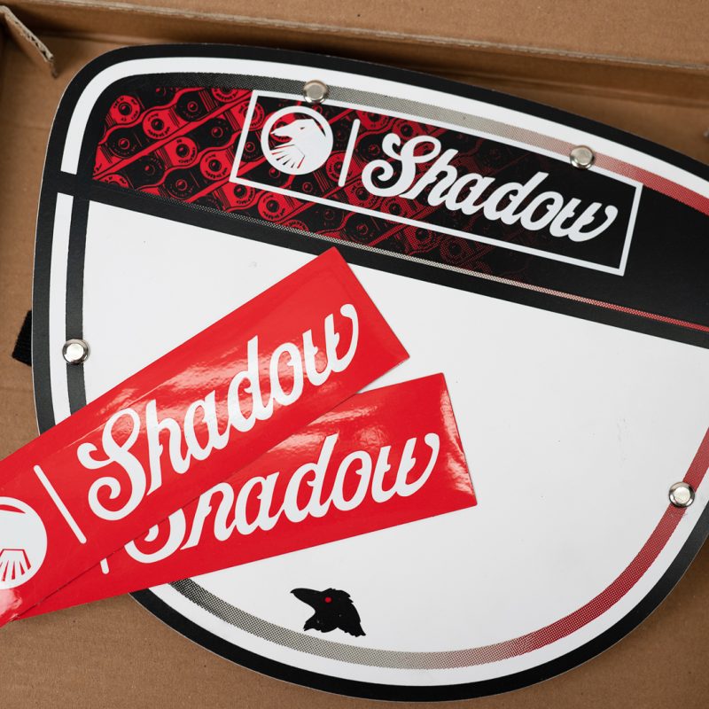 SHADOW Interlock Number Plate - Sparkys Brands Sparkys Brands  Merch, Number Plates, The Shadow Conspiracy bmx pro quality freestyle bicycle