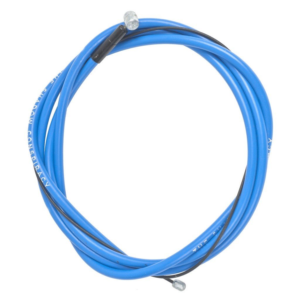 Shadow Linear Brake Cable (Blue) - Sparkys Brands Sparkys Brands  Brake Cables, Brakes and Cables, Components, The Shadow Conspiracy bmx pro quality freestyle bicycle