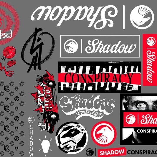 Shadow VVS Sticker Packs - Sparkys Brands Sparkys Brands  Stickers, Stickers and Posters, The Shadow Conspiracy bmx pro quality freestyle bicycle