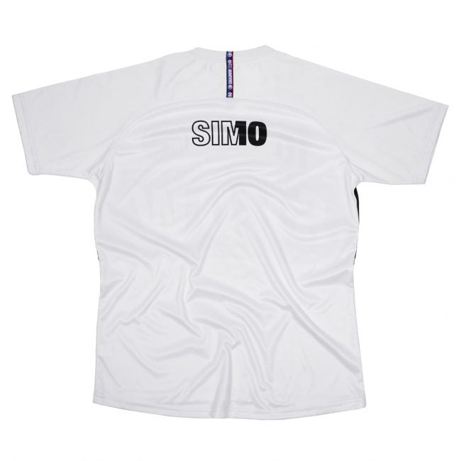 Shadow Simo 10 Year Soccer Jersey (White) - Sparkys Brands Sparkys Brands  Apparel, Jerseys, Protection, Riding Gear, Shadow Riding Gear, The Shadow Conspiracy bmx pro quality freestyle bicycle
