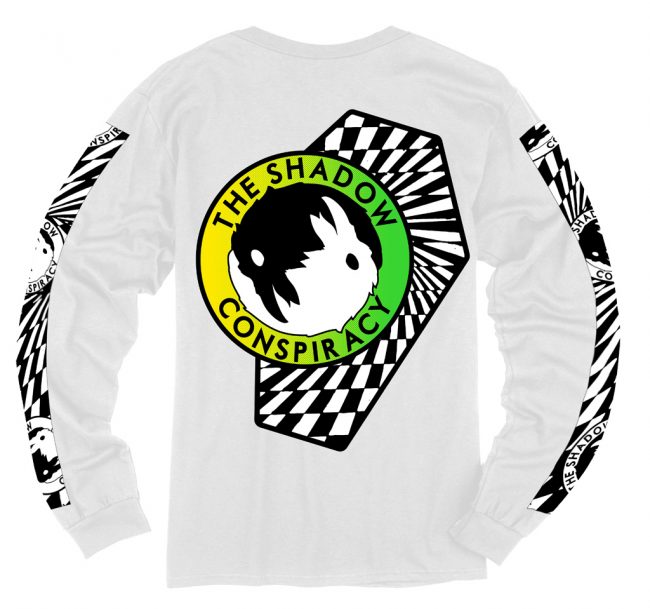 Shadow Sin & Slang Long Sleeve Shirt (White) - Sparkys Brands Sparkys Brands  Apparel, Long Sleeve, Shirts, The Shadow Conspiracy bmx pro quality freestyle bicycle