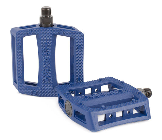 Shadow Ravager Plastic Pedals (Navy) - Sparkys Brands Sparkys Brands  Components, Pedals, The Shadow Conspiracy bmx pro quality freestyle bicycle