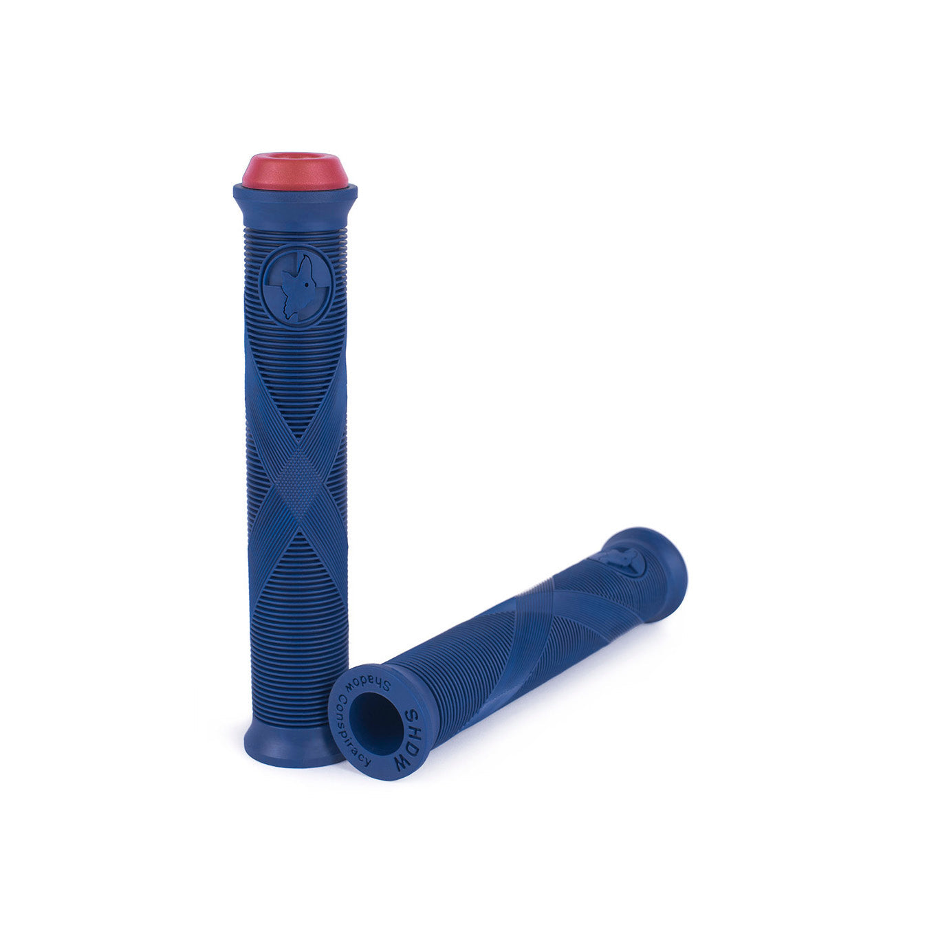 Shadow Spicy Grip (Navy) - Sparkys Brands Sparkys Brands  Components, Grips, Grips and Bar Ends, The Shadow Conspiracy bmx pro quality freestyle bicycle