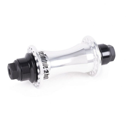 Shadow Definitive Front 36H Hub (Raw Polish) - Sparkys Brands Sparkys Brands  Front Hubs, Hubs, The Shadow Conspiracy, Wheels and Wheel Parts bmx pro quality freestyle bicycle
