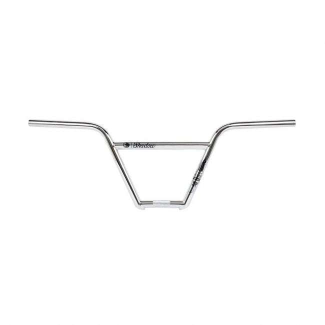 Shadow Crowbar Featherweight 4pc Bars (Chrome) - Sparkys Brands Sparkys Brands  Bars, Forks and Bars, Handlebars, The Shadow Conspiracy bmx pro quality freestyle bicycle