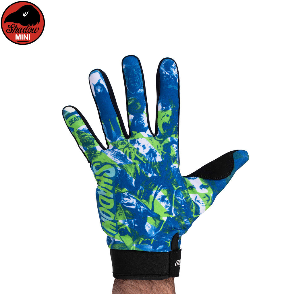 SHADOW Mini Conspire Gloves (Monster Mash) - Sparkys Brands Sparkys Brands  Conspire Gloves, Gloves, Jr. Conspire Gloves, Kids, Protection, Riding Gear, Shadow Riding Gear, The Shadow Conspiracy, Youth, Youth Gloves bmx pro quality freestyle bicycle