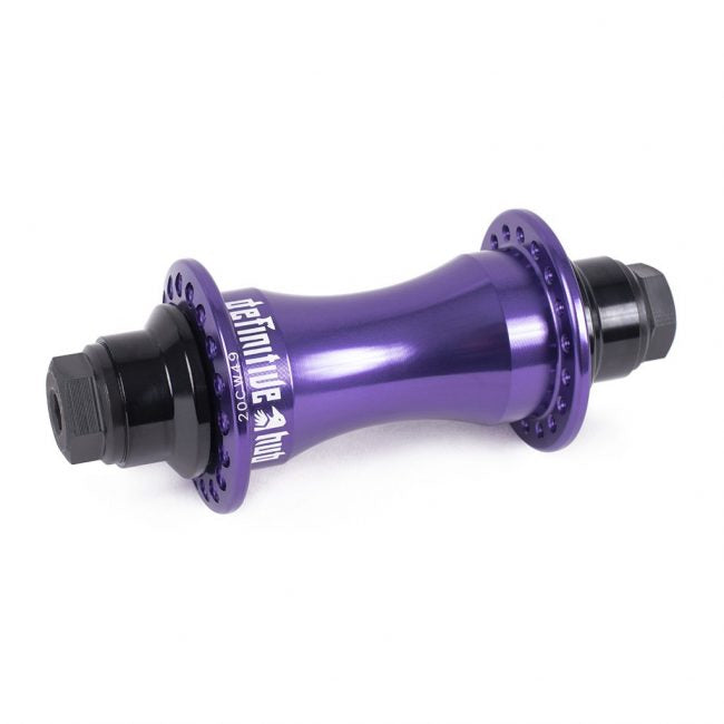 Shadow Definitive Front 36H Hub (Skeletor Purple) - Sparkys Brands Sparkys Brands  Front Hubs, Hubs, The Shadow Conspiracy, Wheels and Wheel Parts bmx pro quality freestyle bicycle
