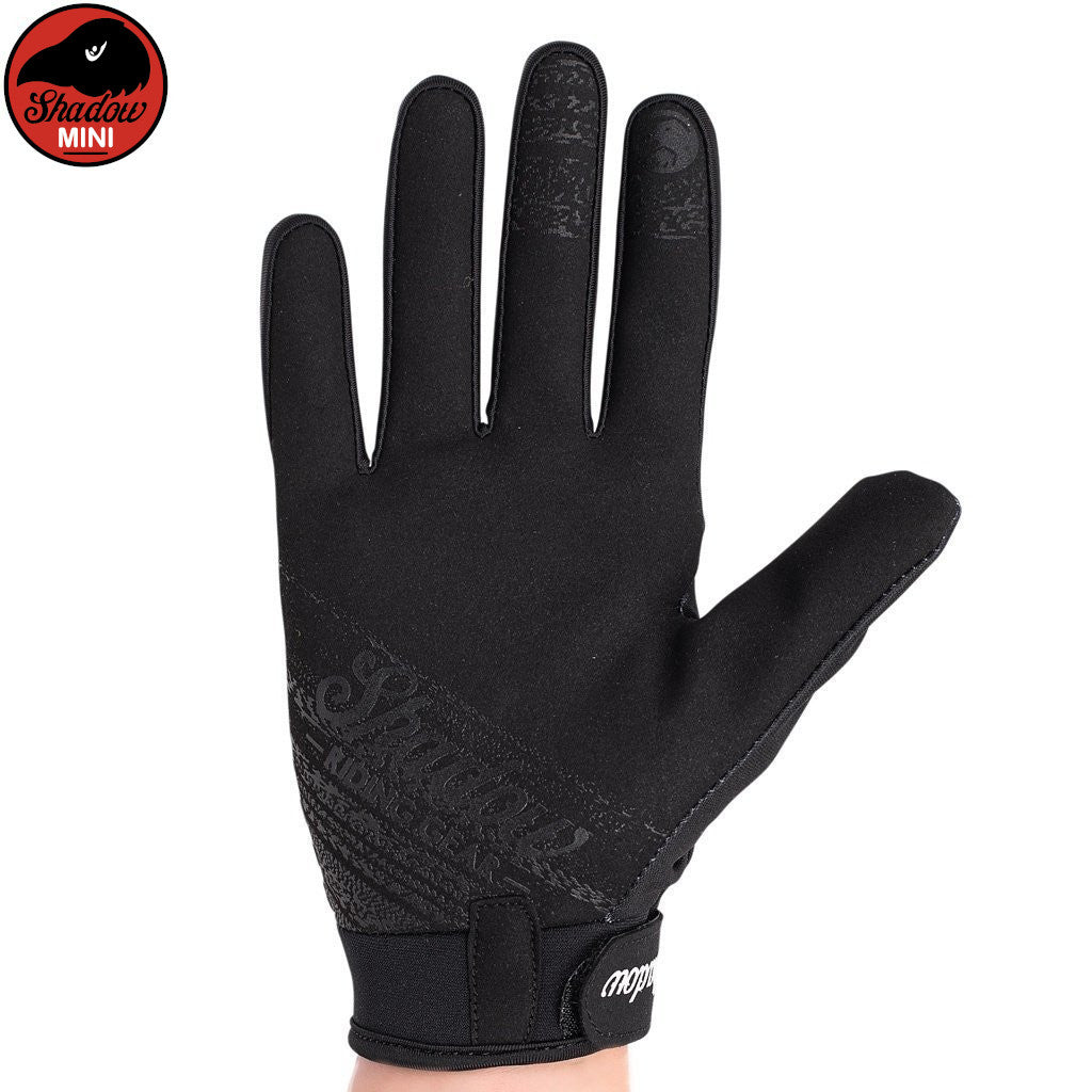 SHADOW Mini Conspire Gloves (Registered) - Sparkys Brands Sparkys Brands  Conspire Gloves, Gloves, Jr. Conspire Gloves, Kids, Protection, Riding Gear, Shadow Riding Gear, The Shadow Conspiracy, Youth, Youth Gloves bmx pro quality freestyle bicycle