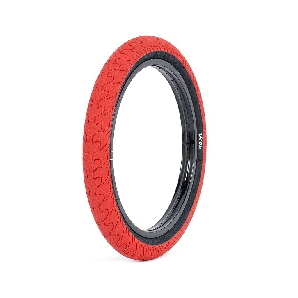 RANT Squad Tire (Red) - Sparkys Brands Sparkys Brands  Components, Rant Bmx, Tires, Tires and Tubes bmx pro quality freestyle bicycle