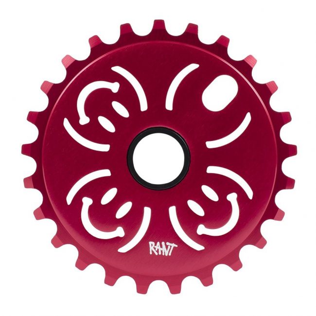 RANT H.A.B.D. Sprocket (Red) - Sparkys Brands Sparkys Brands  Drive Train, Rant Bmx, Sprockets bmx pro quality freestyle bicycle