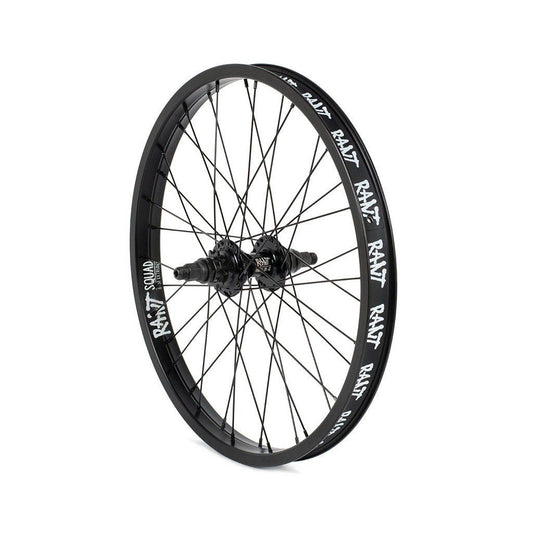 RANT Party On V2 Rear Cassette Wheel (Black) - Sparkys Brands Sparkys Brands  Cassette Rear Wheel, Complete Wheel, Rant Bmx, Rant Complete Wheels, Wheels and Wheel Parts bmx pro quality freestyle bicycle