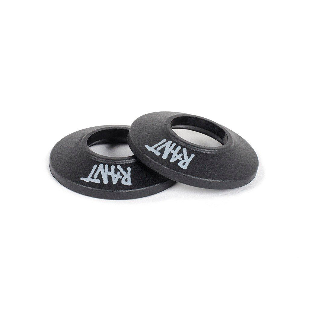 RANT Party Plastic Front Hub Guard PAIR (Black) - Sparkys Brands Sparkys Brands  Hub Guards, Rant Bmx, Wheels and Wheel Parts bmx pro quality freestyle bicycle