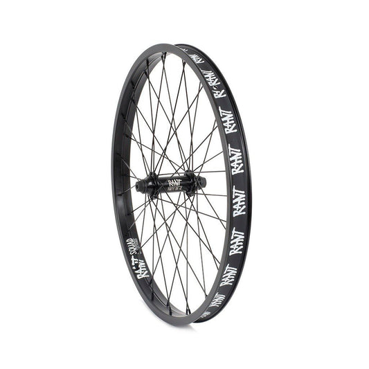 RANT 22" Party On V2 Front Wheel (Black) - Sparkys Brands Sparkys Brands  22", Complete Wheel, Front Wheel, Rant Bmx, Rant Complete Wheels, Wheels and Wheel Parts bmx pro quality freestyle bicycle