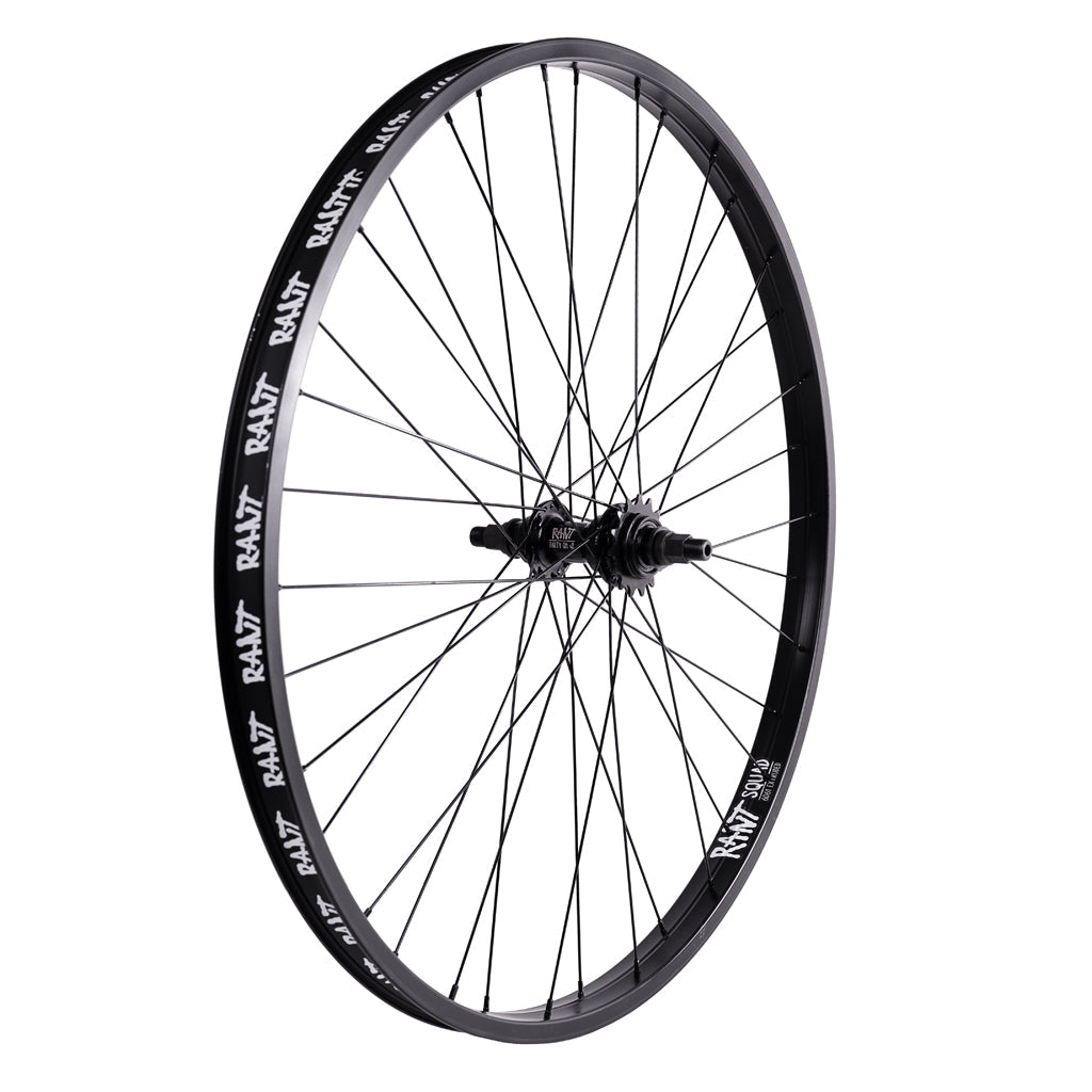 RANT Party On V2 29" Rear Cassette Wheel 36H RHD 15T (Black) - Sparkys Brands Sparkys Brands  29", Cassette Rear Wheel, Complete Wheel, Rant Bmx, Rant Complete Wheels, Wheels and Wheel Parts bmx pro quality freestyle bicycle