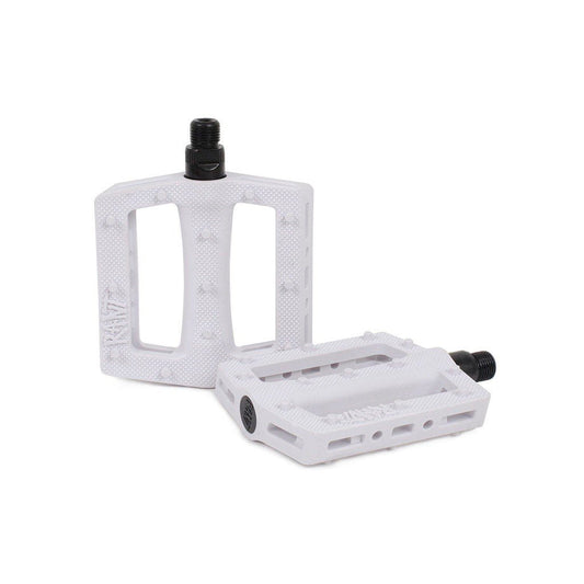 RANT Trill Pedals (White) - Sparkys Brands Sparkys Brands  Components, Pedals, Rant Bmx bmx pro quality freestyle bicycle