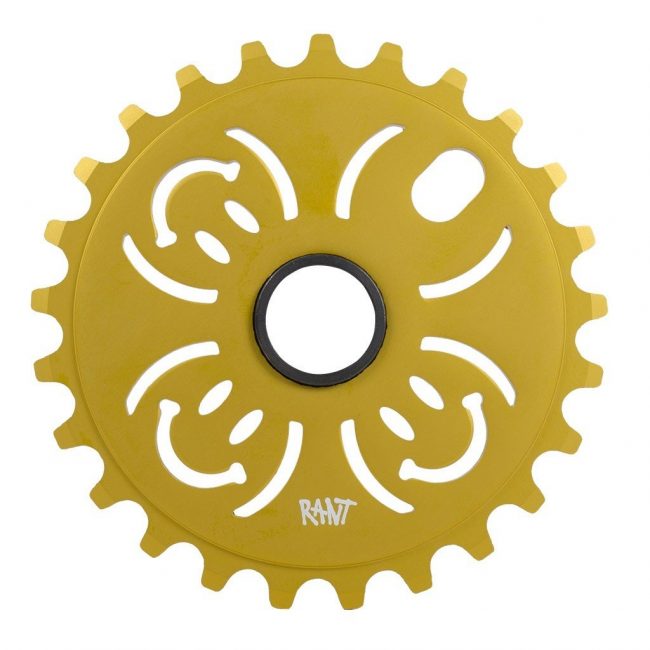 RANT H.A.B.D. Sprocket (Matte Gold) - Sparkys Brands Sparkys Brands  Drive Train, Rant Bmx, Sprockets bmx pro quality freestyle bicycle