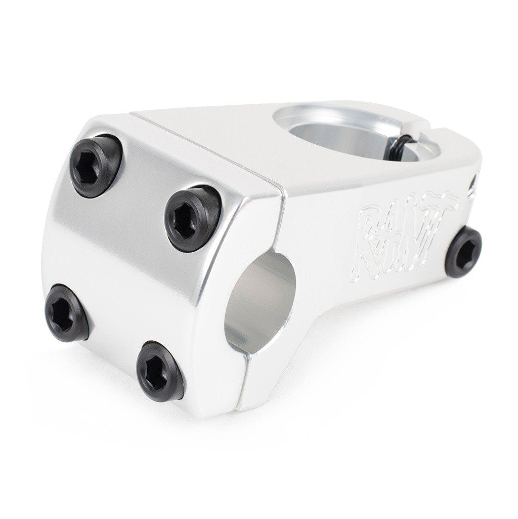 RANT Trill Front Load Stem (Silver) - Sparkys Brands Sparkys Brands  Components, Rant Bmx, Stems bmx pro quality freestyle bicycle