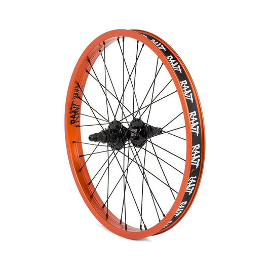 RANT Party On V2 Rear Cassette Wheel (Orange) - Sparkys Brands Sparkys Brands  Cassette Rear Wheel, Complete Wheel, Rant Bmx, Rant Complete Wheels, Wheels and Wheel Parts bmx pro quality freestyle bicycle