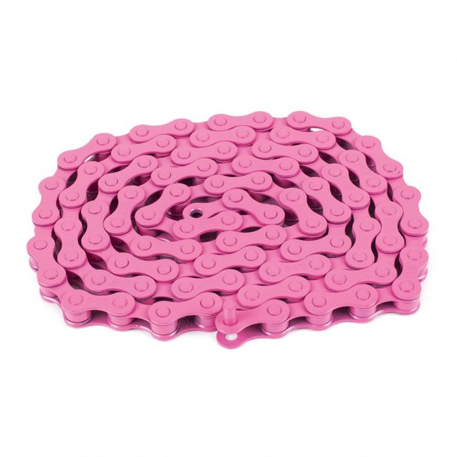 RANT Max 410 1/8" Chain (Pepto Pink) - Sparkys Brands Sparkys Brands  Chains, Drive Train, Rant Bmx bmx pro quality freestyle bicycle