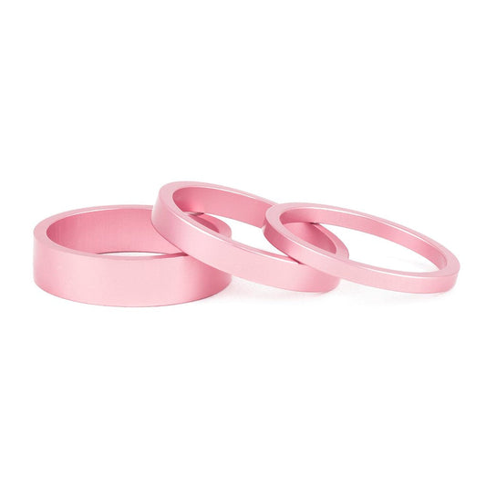 RANT Stack 'Em Spacers (Pepto Pink) - Sparkys Brands Sparkys Brands  Components, Headset Spacers, Headsets and Spacers, Rant Bmx bmx pro quality freestyle bicycle
