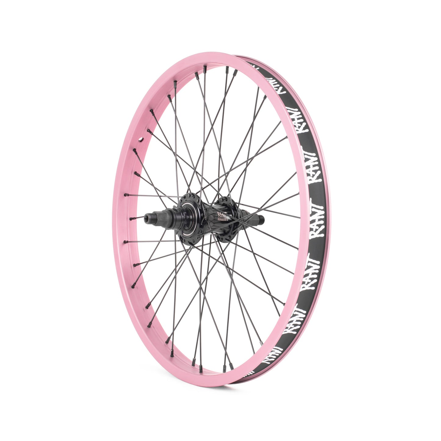 RANT Moonwalker II Rear Freecoaster Wheel (Pepto Pink) - Sparkys Brands Sparkys Brands  Complete Wheel, Freecoaster Rear Wheel, Rant Bmx, Rant Complete Wheels, Wheels and Wheel Parts bmx pro quality freestyle bicycle