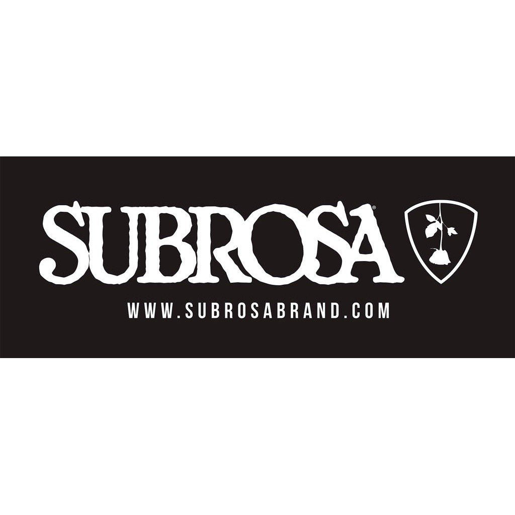 Subrosa Ramp / Dealer Decal (Black) - Sparkys Brands Sparkys Brands  Subrosa Brand bmx pro quality freestyle bicycle